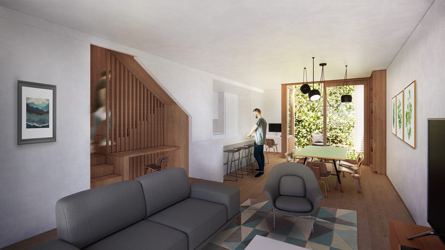 Tilley Row Homes • Clayton Korte